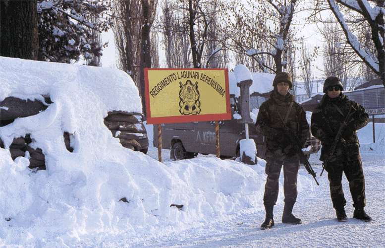 Comando di Reggimento a Djakovica KFOR