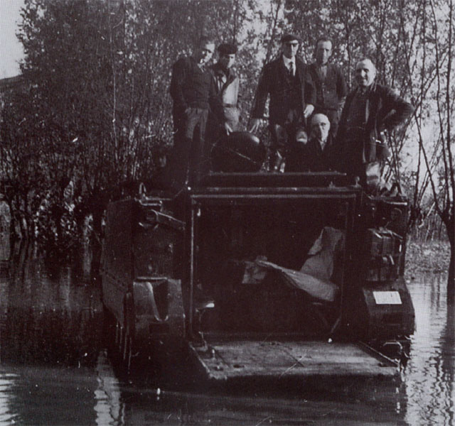 Alluvione del Brenta - Arzergrande, novembre 1966