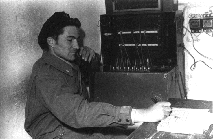 Centralino telefonico, Villa Vicentina 1 aprile 1953
