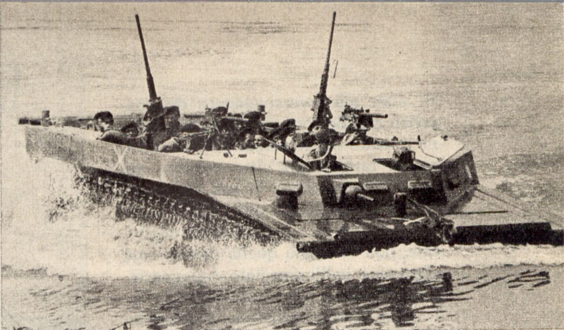 LVT-Mk4 in navigazione, 1964