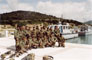 Il Plotone Unità Navali a Capo Teulada
